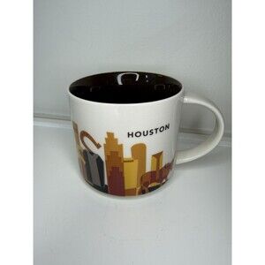 Starbucks Houston You Are Here Series Collection 14oz Coffee Cup Mug
